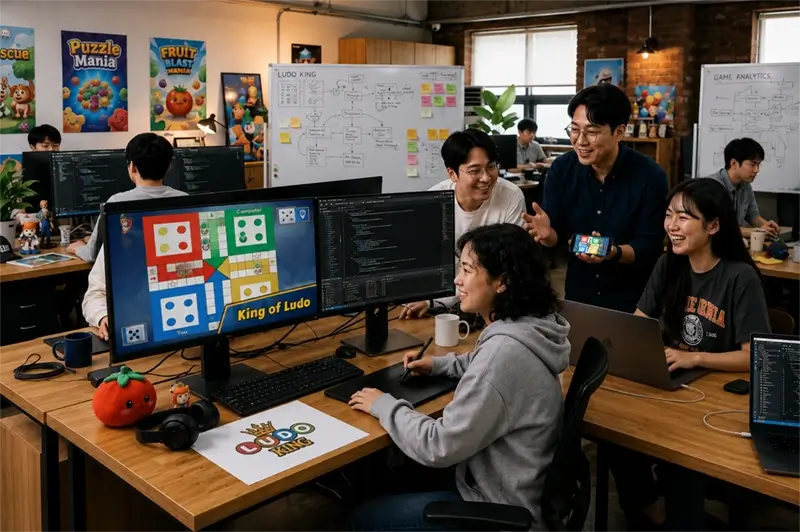 Gametion team at work